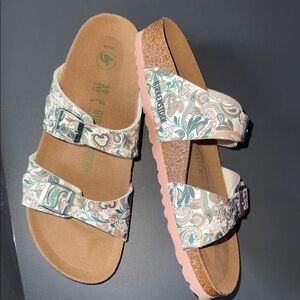 Birkenstock Floral Sandals - Multicolor